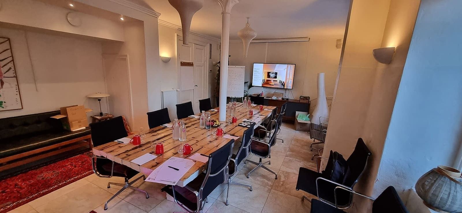 A corporate meeting venue in Albania