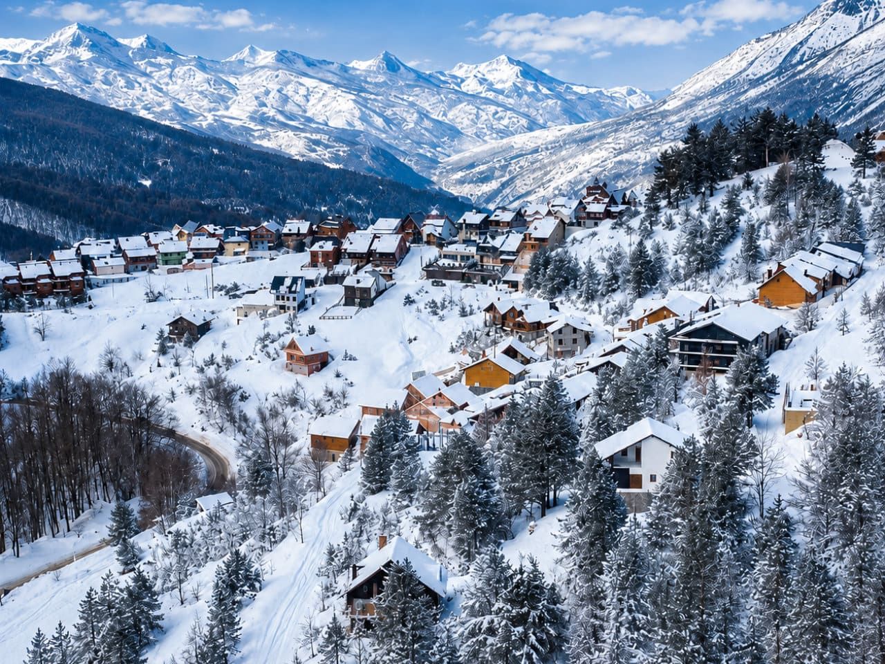 Winter in Albania